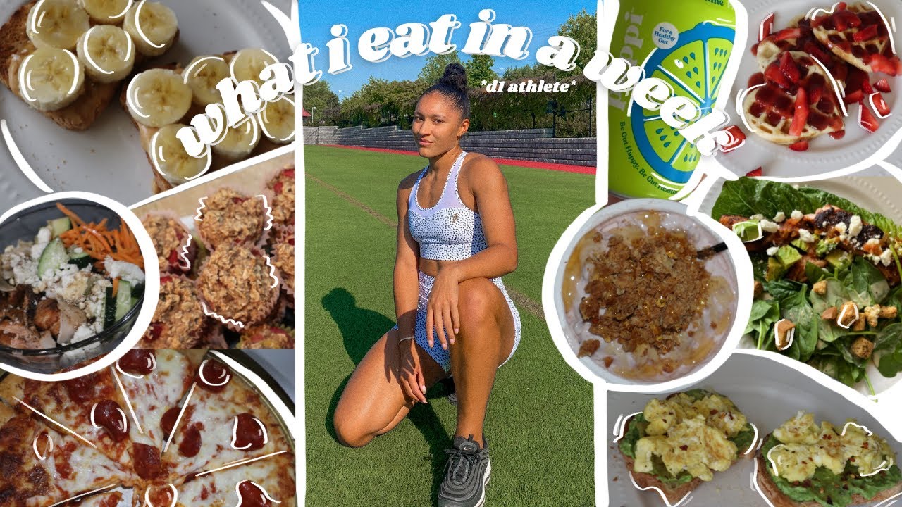 WHAT I EAT IN A WEEK | easy, nutritious meals | D1 Student Athlete, Washington State Women's Soccer WHAT I EAT IN A WEEK | easy, nutritious meals | D1 Student Athlete, Washington State Women's Soccer