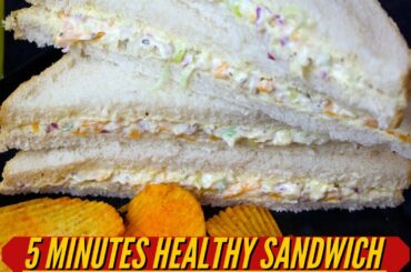 Cheese and Onion Sandwich | Healthy Sandwich | Sandwich Recipe in Urdu - Hindi By @COOK WITH FAIZA