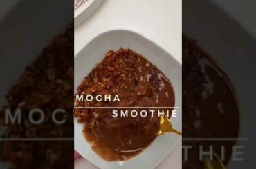 mocha #smoothie for weightloss | #dite | #vegan | #weightloss recipes by gokulamlo supriya