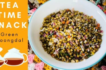 Best Healthy Evening Tea Time Snacks / Green Moong Dal Recipe / Protein  Snacks Recipe
