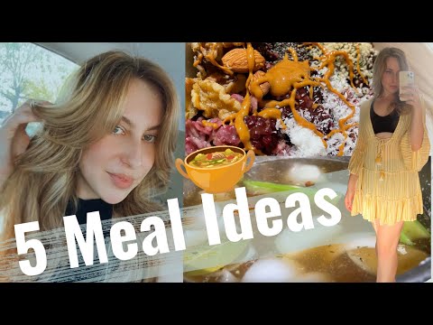 5 EASY meal ideas – healthier options for breakfast, lunch or dinner & adding superfood ingredients! 5 EASY meal ideas - healthier options for breakfast, lunch or dinner & adding superfood ingredients!