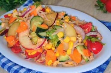 Protein Salad | Healthy Salad Recipes | Homemade Protein Salad Recipe | Easy Salad Recipes | Salad