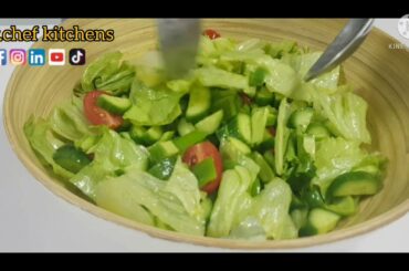 Very Easy And Healthy Salad Recipe || Mr.Chef Kitchens