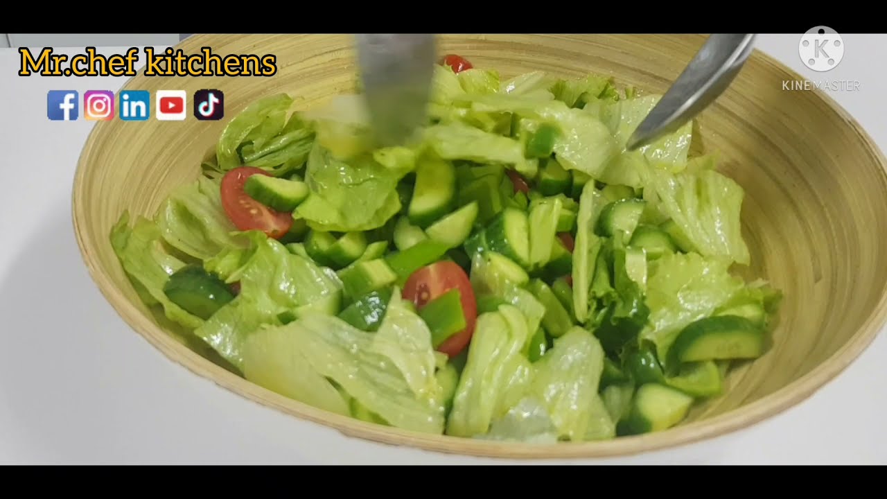 Very Easy And Healthy Salad Recipe || Mr.Chef Kitchens Very Easy And Healthy Salad Recipe || Mr.Chef Kitchens
