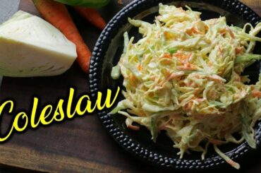 Coleslaw Salad Recipe | Healthy Cabbage Salad | How to make Salad at home? | Chef Kunal Kapur Recipe