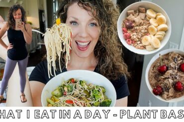 WHAT I EAT IN A DAY // Vegan Health, Weight Loss & Maintenance // Whole Food Plant-Based