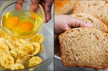 DON'T WASTE BANANAS | YOU CAN MAKE BANANA BREAD | THE MOIST BANANA BREAD RECIPE | HEALTHY BREAD