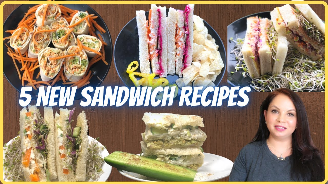 5 EASY & NO COOK SANDWICH RECIPES FOR KIDS LUNCH / TIFFIN BOX LUNCH IDEAS ~INDIAN LUNCH BOX RECIPES 5 EASY & NO COOK SANDWICH RECIPES FOR KIDS LUNCH / TIFFIN BOX LUNCH IDEAS ~INDIAN LUNCH BOX RECIPES