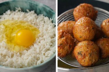 NEW SNACKS RECIPE | QUICK SNACKS RECIPE | INSTANT SNACKS RECIPE | RICE BALL