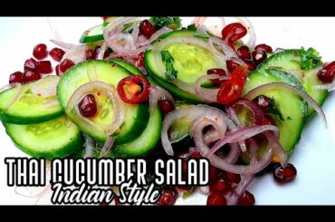 THAI CUCUMBER SALAD | Cucumber Salad | Easy Salad #shorts #trending #utubeshorts