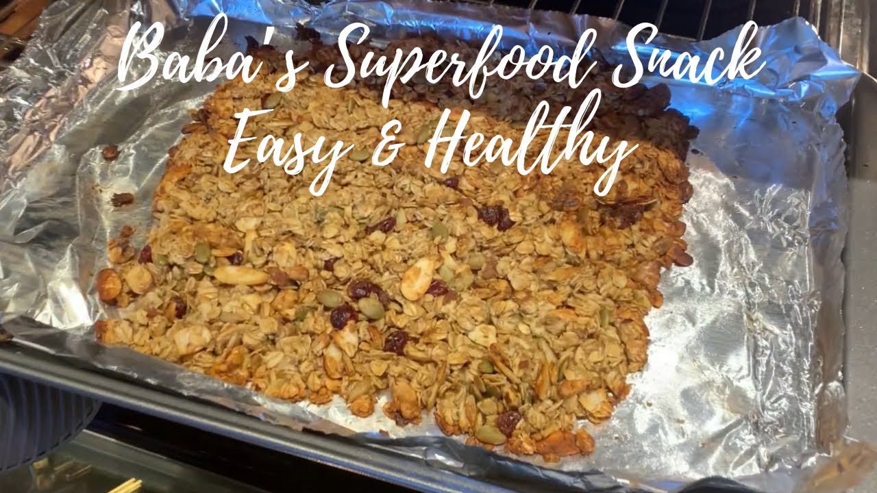 Baba’s Healthy Superfood Snack Recipe // Kid and adult approved snack perfect for school Baba’s Healthy Superfood Snack Recipe // Kid and adult approved snack perfect for school
