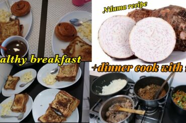 Cooking vlog: HEALTHY breakfast and dinner cook with me
