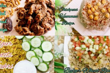 4 Healthy And Quick Recipes || @Food Diary by Hina Rohi