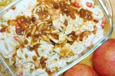 Healthy Fruit Salad Recipe by The Taste of Home | Easy Fruit Chaat Recipe | Creamy Fruit Chaat