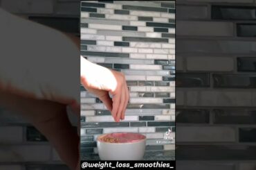 Make Healthy Smoothie Recipes Every Day  | Weight Loss Smoothie #weightloss #Shorts