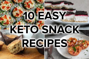 10 Easy Keto Snack Recipes That'll Beat Your Munchies