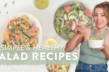 3 SALADS I GREW UP EATING | Simple & Healthy Recipes That You *NEED* To Try!