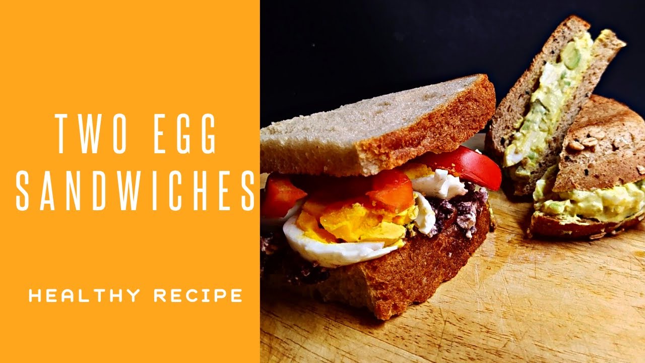 Two Easy & Healthy Egg Sandwich Recipes | Mandy's Two Easy & Healthy Egg Sandwich Recipes | Mandy's