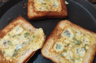 #Bread Omlete in a easy way |Tea time healthy snack in 2mins