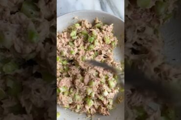 Tuna Stuffed Bell Peppers - Healthy Recipes - Easy Meal Prep Ideas #shorts