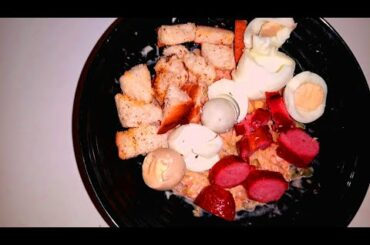 My Easy Chicken Caesar Salad Recipe Using Kenyan street Food|| Healthy Chicken Caesar Salad Recipe