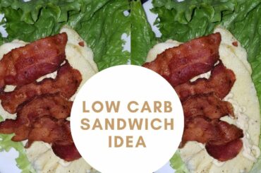 LowCarb Sandwich Idea | Healthy Sandwich Recipe
