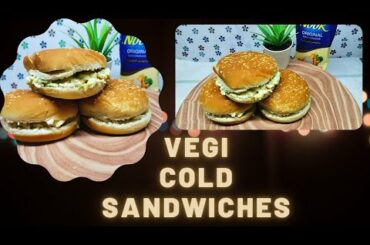 vegi Cold Sandwiches | Cold Sandwiches | Best Healthy recipe @Zaiqa Ghar