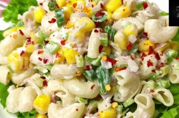 Mac and Veg Salad | Salad recipes | Healthy recipes | Veg recipes | Sunshine salad recipe