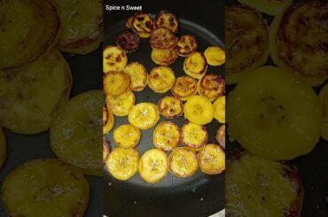 Simple and healthy banana snacks recipe |Spice n Sweet|