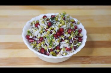 GREEN GRAM SPROUTS SALAD | Healthy snacks recipe | Bangalore food court