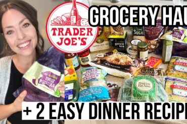 TRADER JOE’S GROCERY HAUL + EASY 10 MINUTE MEAL IDEAS | Trader Joe’s Fall 2021 Vegan Haul