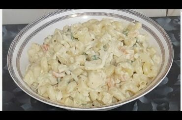 Macroni salad recipe |easy and quick salad