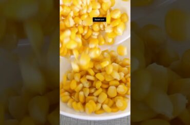 Healthy, Tasty but very Easy Salad Recipe #cornsalad #shorts #shortsvideo #youtubeshorts