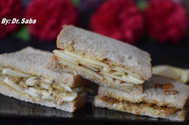 Healthy Breakfast Ideas - Recipe Series - R# 4 | Dry fruits mix sandwich (Tasty & Nutritious)