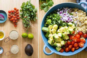 Easy Quinoa Salad | Make dinner time a breeze!