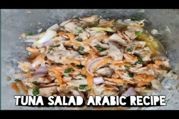 arabic recipes || healthy tuna salad