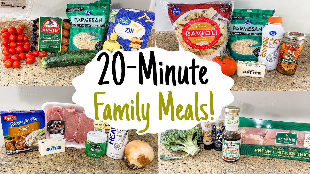 20-MINUTE MEALS! | 5 Fast & Tasty Weeknight Dinners Made EASY! | Julia Pacheco 20-MINUTE MEALS! | 5 Fast & Tasty Weeknight Dinners Made EASY! | Julia Pacheco