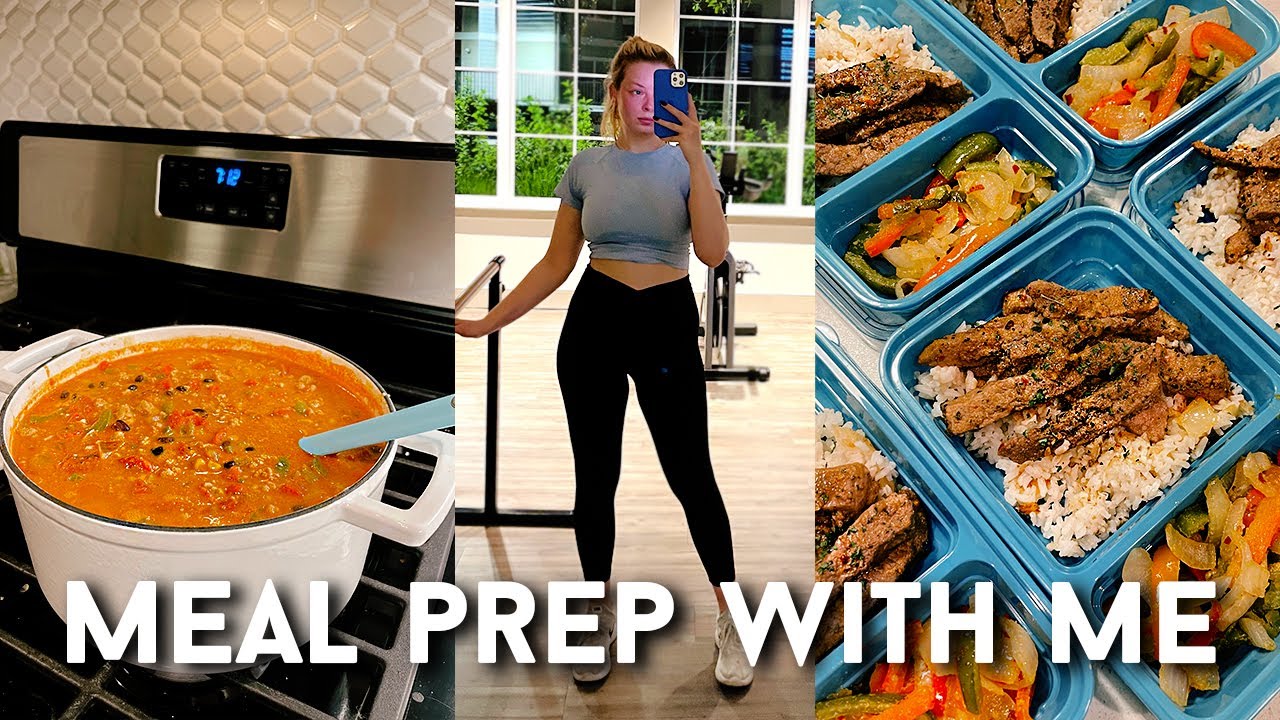 MEAL PREP WITH ME | Healthy Meal Prep for Fat Loss | What I Eat In A Day MEAL PREP WITH ME | Healthy Meal Prep for Fat Loss | What I Eat In A Day