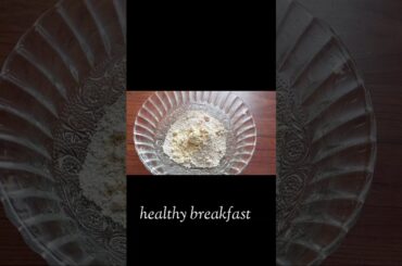healthy breakfast recipe / weight loss recipe / barely porridge chilla with veg raita @jyoti foods