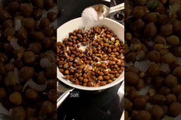 Black Chickpea/ Kala Chana recipe | Quick and healthy snack #shorts #easy #tasty #food