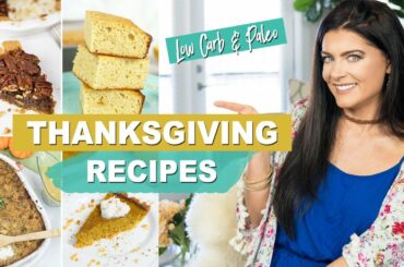 Healthy Thanksgiving Recipes | Low Carb & Paleo