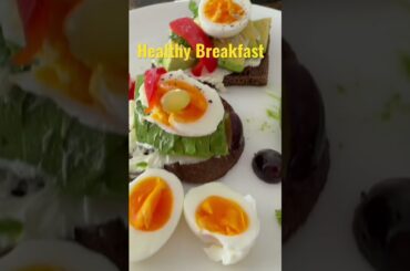 Avocado Toast - Breakfast healthy recipes ideas /#shorts