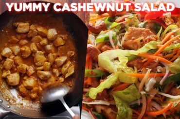 Healthy Chicken Cashew Nut Salad Recipe