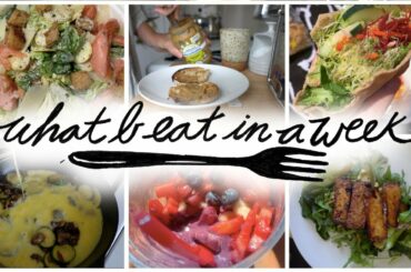 WHAT I EAT IN A WEEK / HEALTHY RECIPES