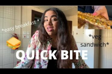 QUICK BITE|| VEGETABLE SANDWICH ||*EASY BREAKFAST*||TAMIL||#SanjanaLifestyleVlog