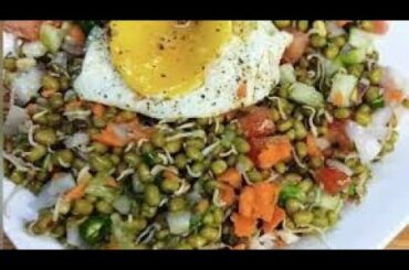 your favourite salad |mung beans salad | healthy breakfast recipes