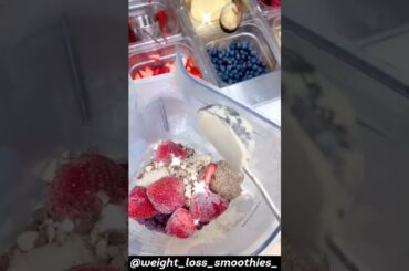 Make Healthy Smoothies For Weight Loss At Home | Detox Drink |  Smoothie Recipes #Shorts