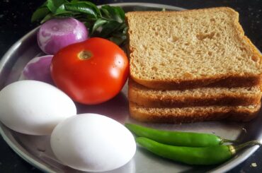 Kids bread egg recipes | egg bread masala recipe