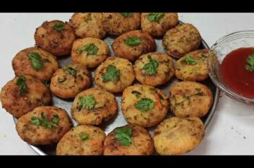 Healthy Suji Aloo Tikki | Tasty & Crispy Snack Bite | Quick Evening Snack Recipe | Amrita's Treats