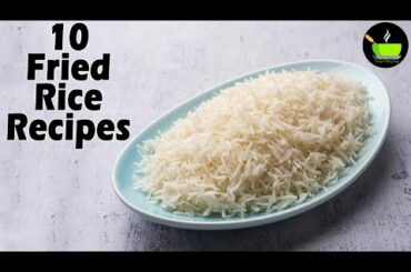 10 Easy Fried Rice Recipes | Easy Rice Recipes | Lunch Box Recipes | Quick & Easy Lunch Recipes
